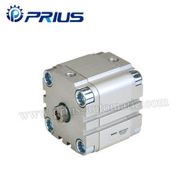 Ποιότητα  FESTO Type Pneumatic Compact Cylinder , Double Acting Cylinder With Tie Rod Rubber Buffer Εργοστάσιο